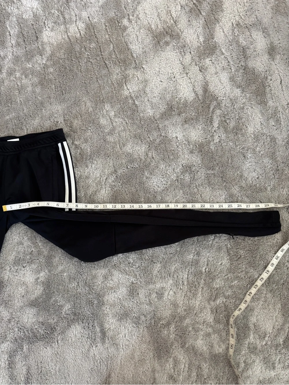 Adidas Black & White Stripe Cimacool Track Pants